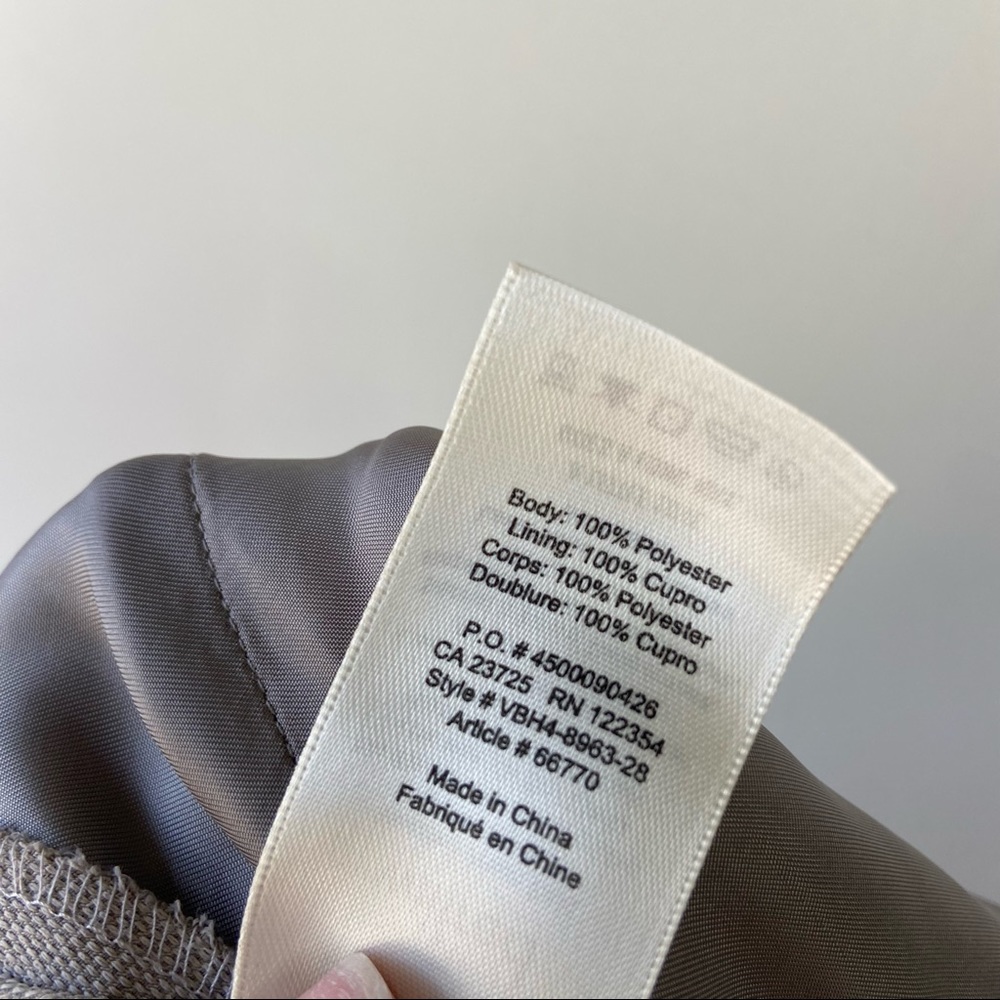 Aritzia Wilfred Ecoulement ashen tie back jumpsuit - Picture 8 of 8